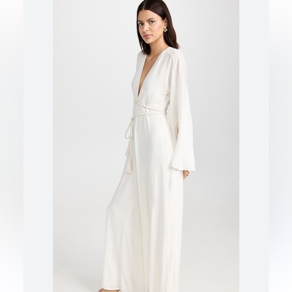 ANDREA IYAMAH Lili Cape-Sleeve Jumpsuit - Picture 1 of 6